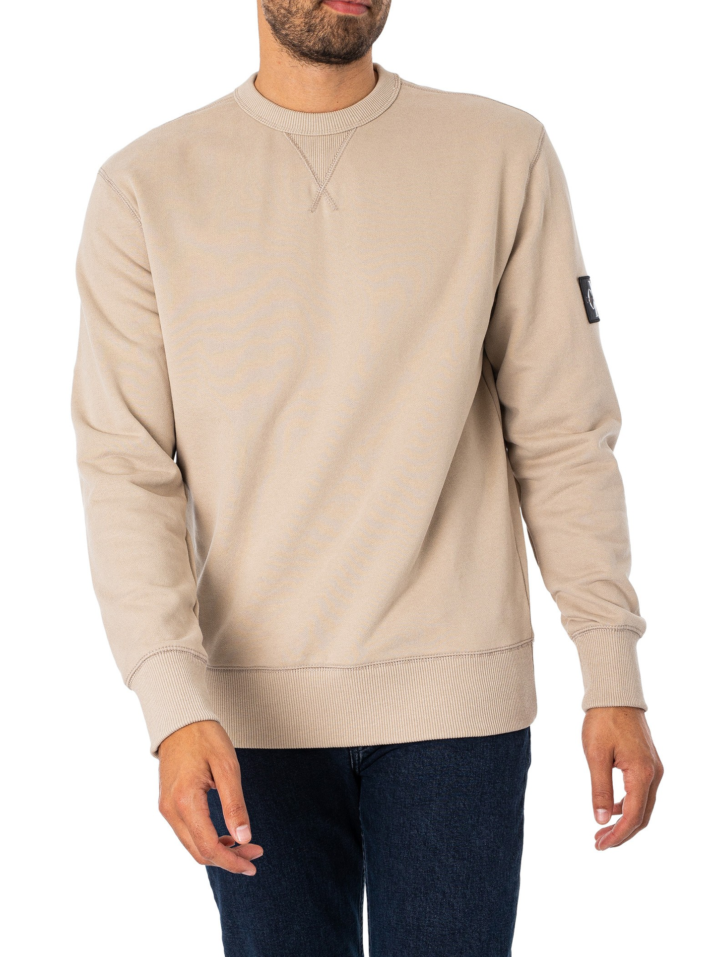BADGE CREW NECK