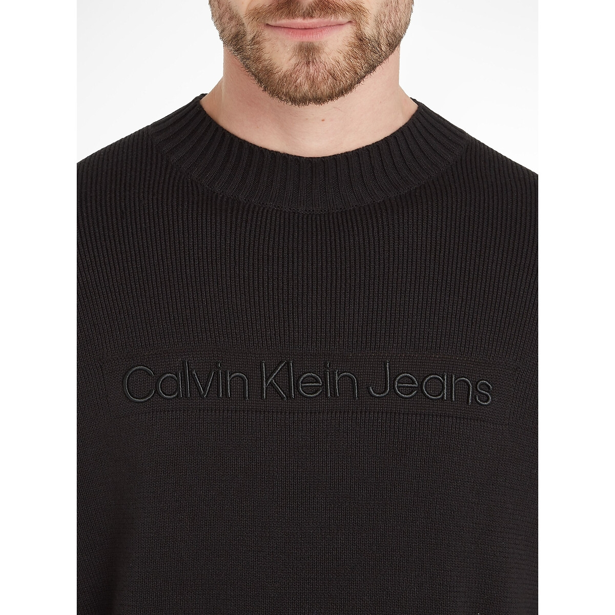 INSTIT SWEATER HIGH NECK EMBRO