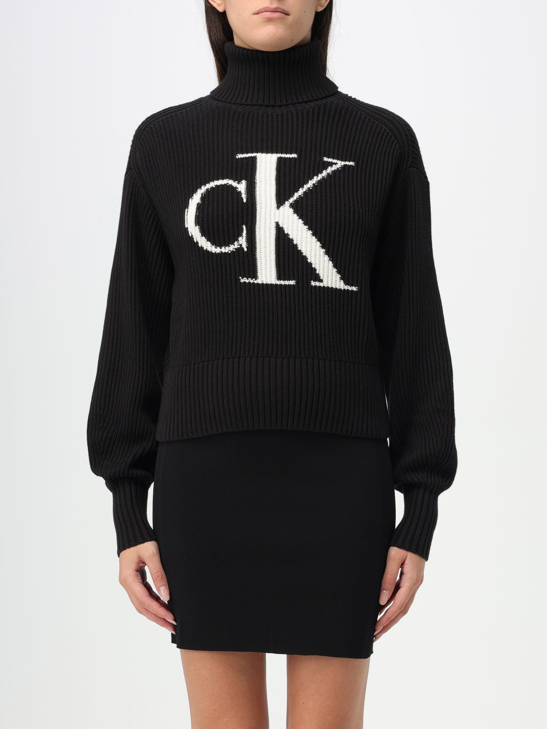 BLOWN UP CK LOOSE SWEATER