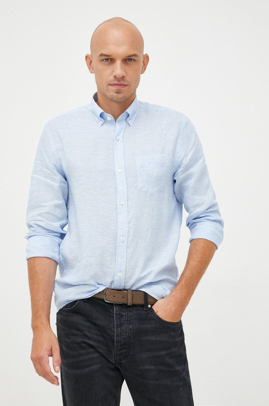 D2.REG LINEN SHIRT BD