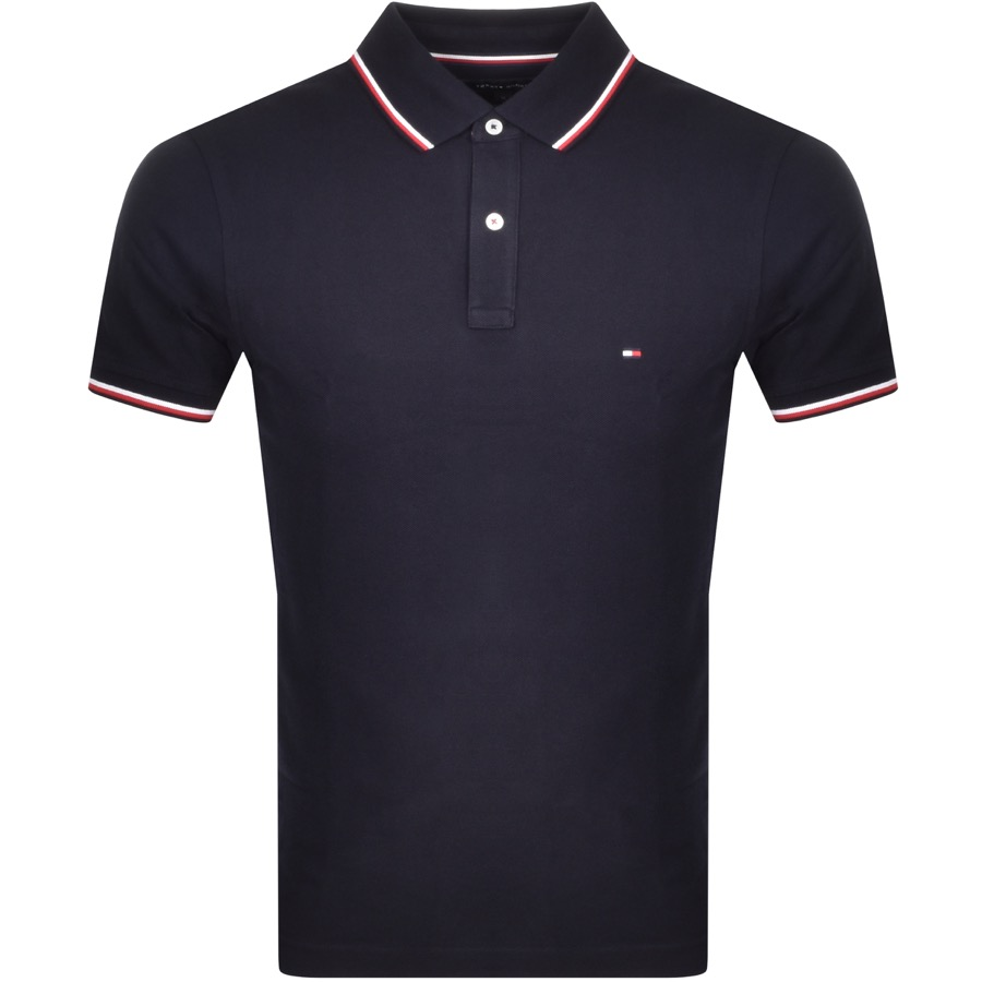 CORE TOMMY TIPPED SLIM POLO