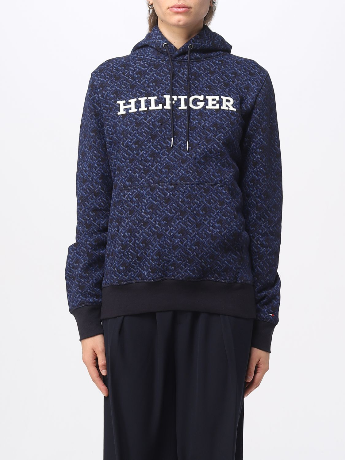 AOP MONOGRAM HOODY