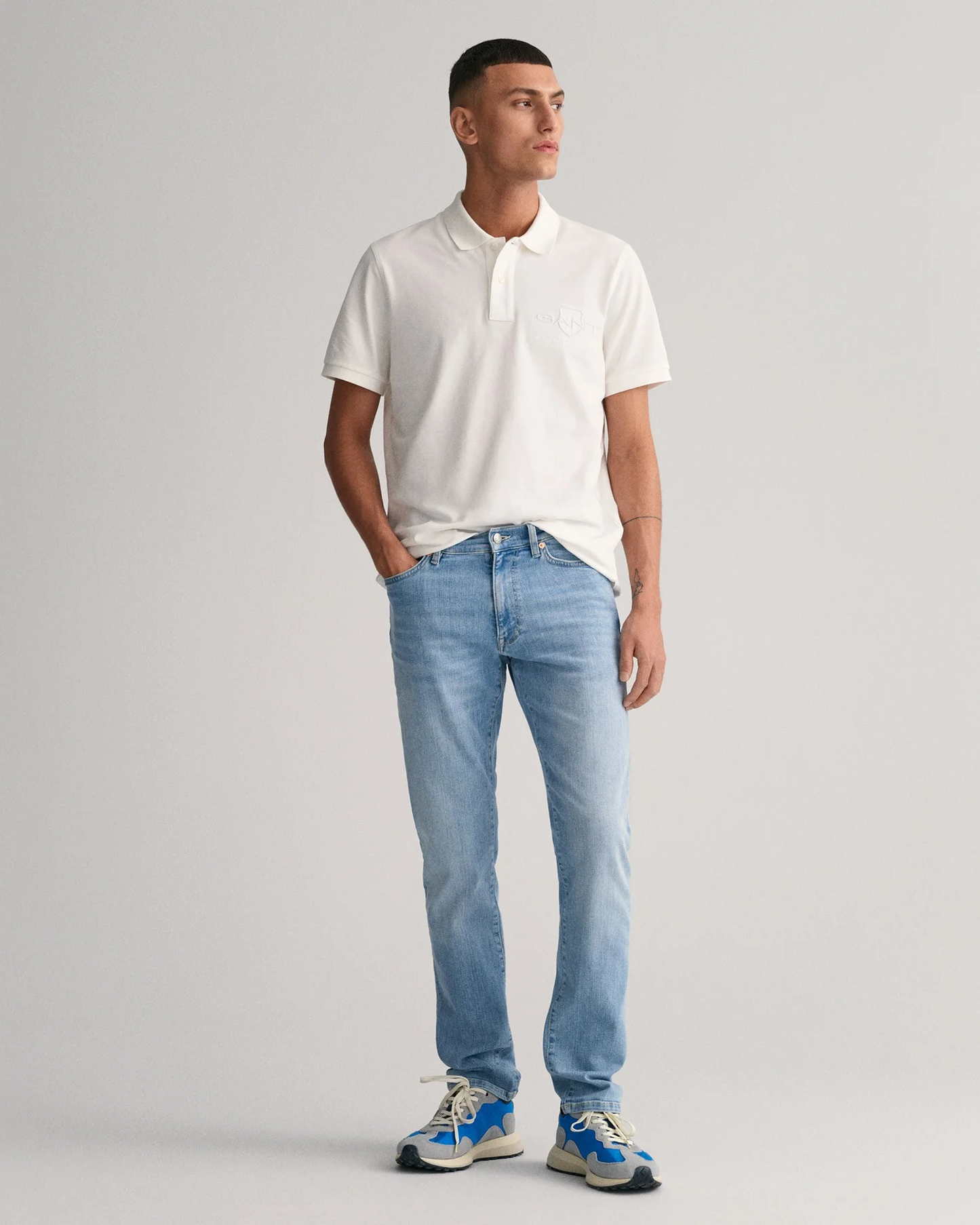 GANT Mavi Extra Slim Fit Jean Pantolon