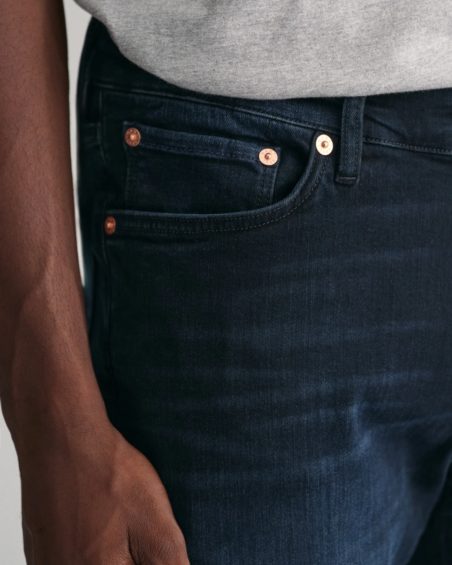 GANT Siyah Extra Slim Fit Jean