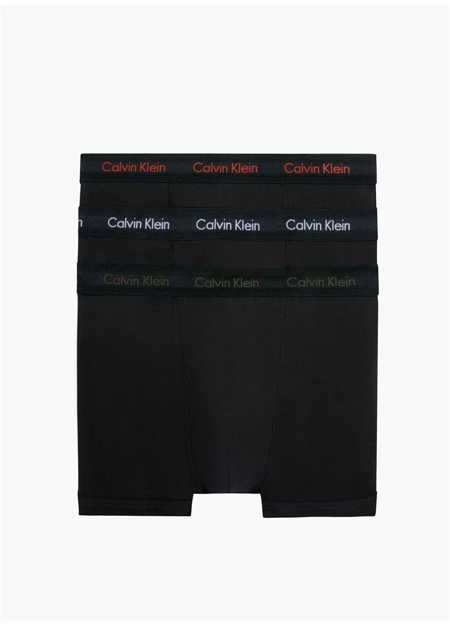 Calvin Klein 3-Pack Siyah Erkek Boxer