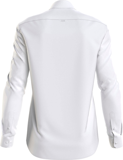 POPLIN STRETCH SLIM SHIRT
