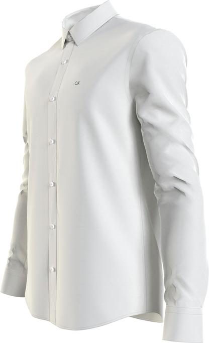 POPLIN STRETCH SLIM SHIRT