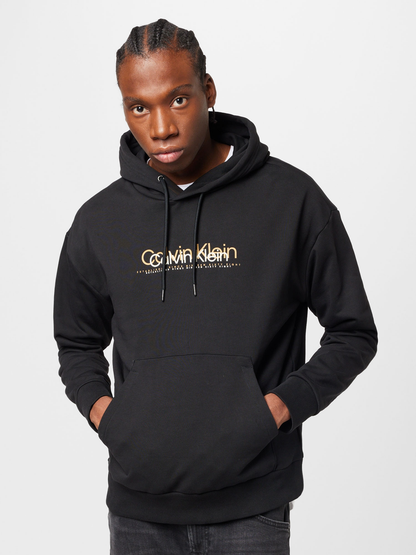 DOUBLE FLOCK LOGO HOODIE