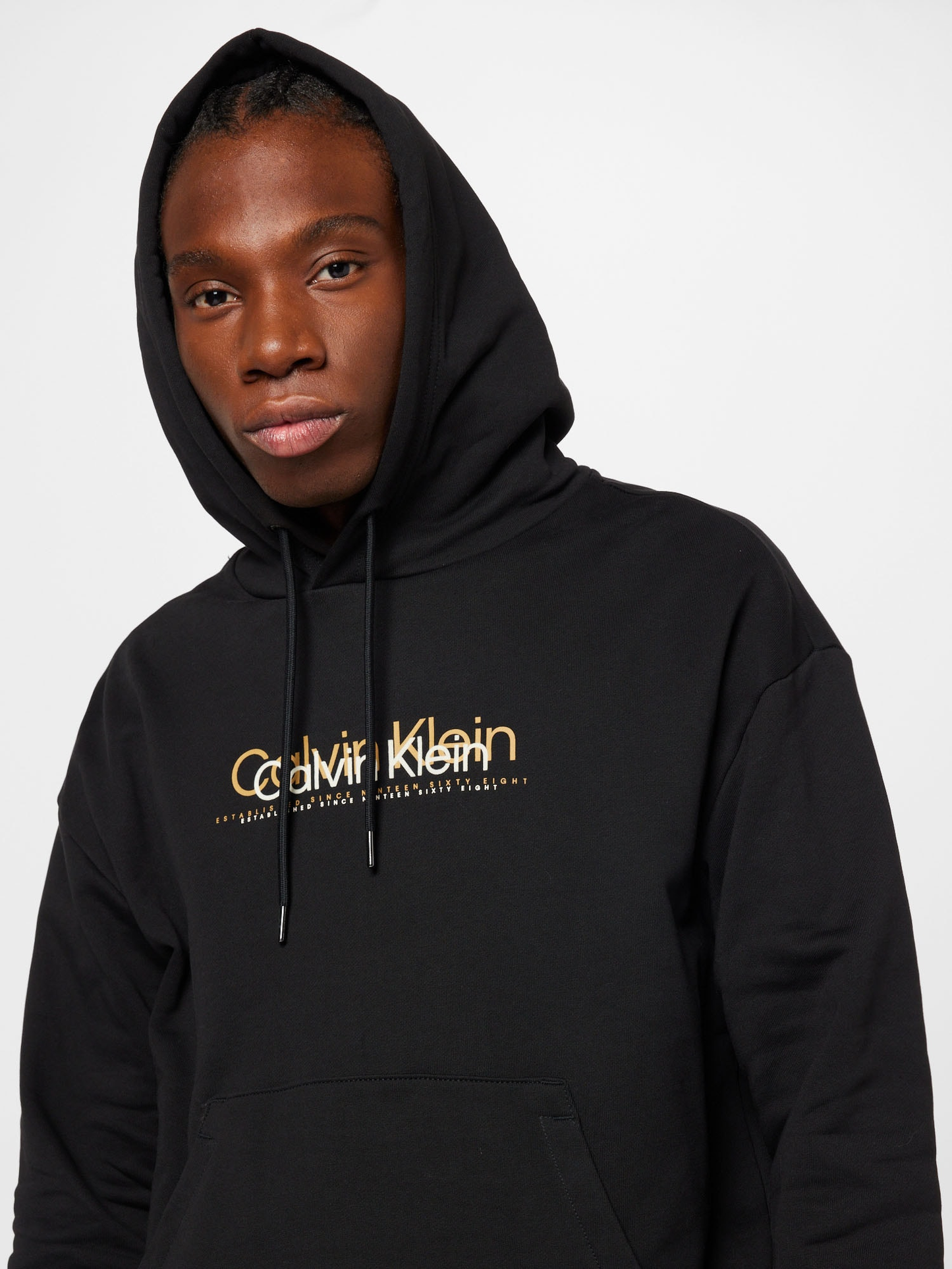 DOUBLE FLOCK LOGO HOODIE