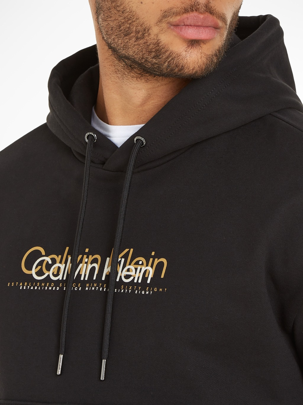 DOUBLE FLOCK LOGO HOODIE