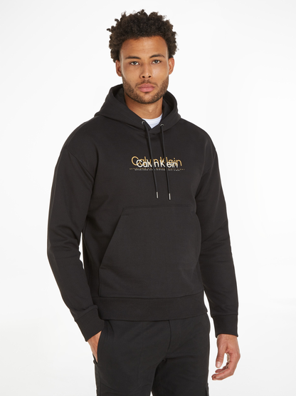 DOUBLE FLOCK LOGO HOODIE