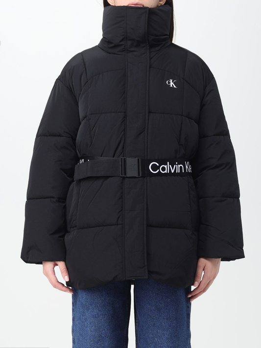 BELTED LONG PUFFER