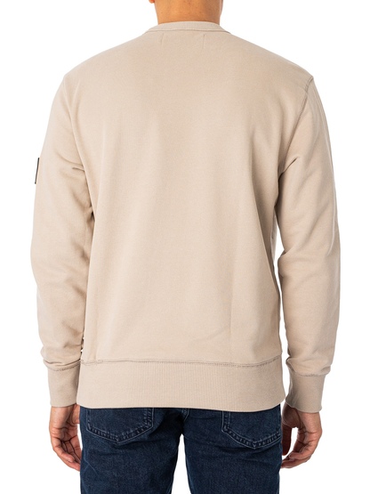 BADGE CREW NECK