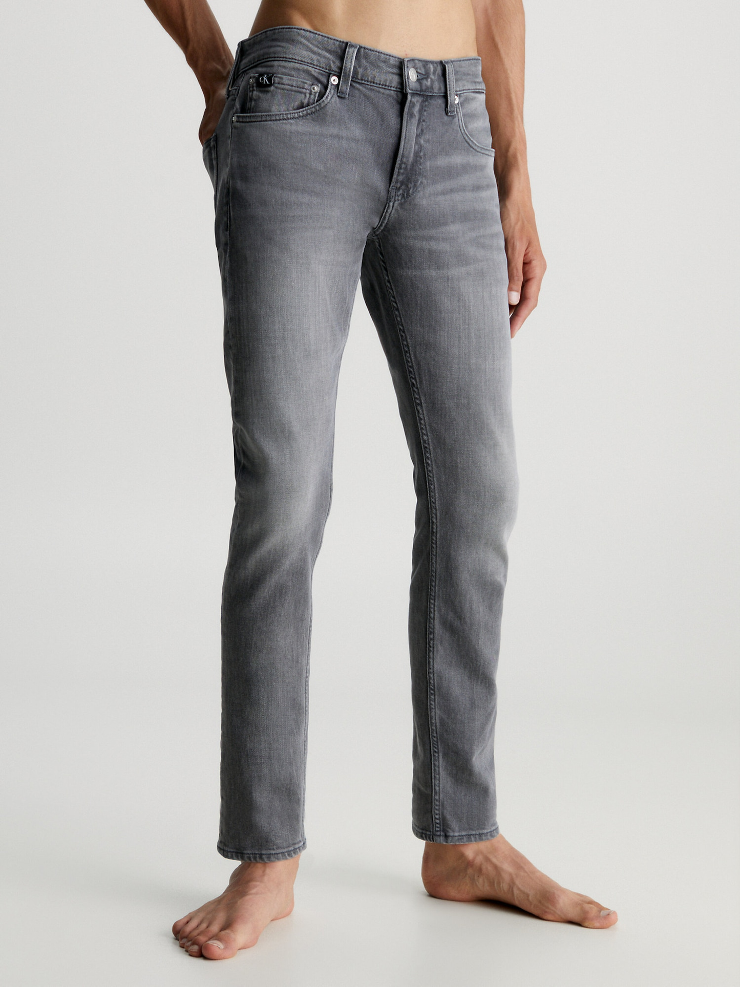 SLIM DENIM GREY