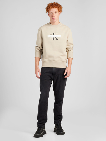 MONOLOGO STENCIL CREW NECK