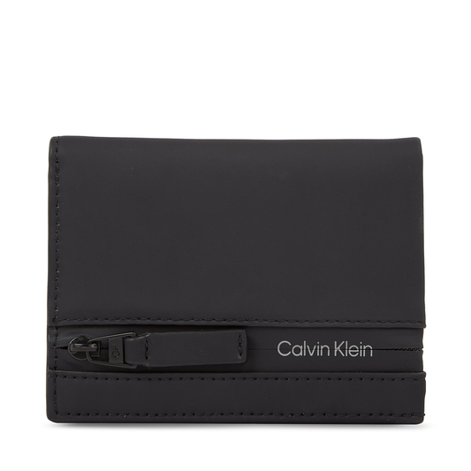 RUBBERIZED BIFOLD 6CC W/COIN