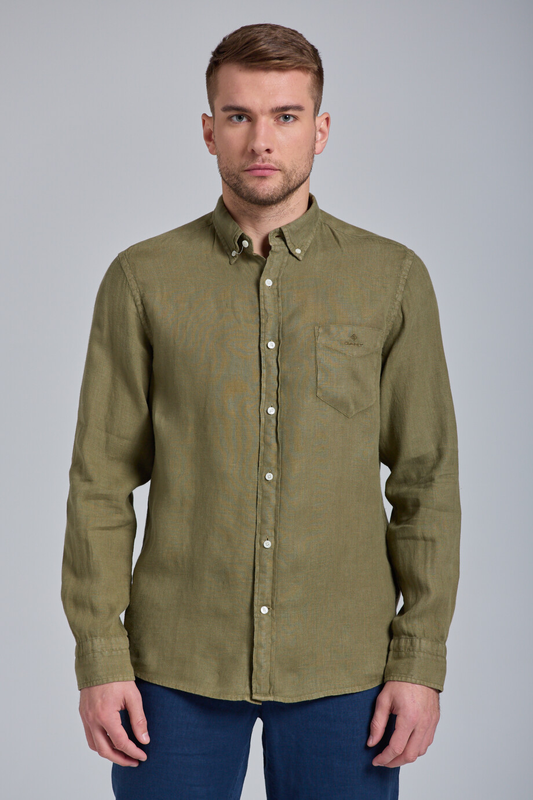 D2. REG UT GMNT DYED LINEN BD