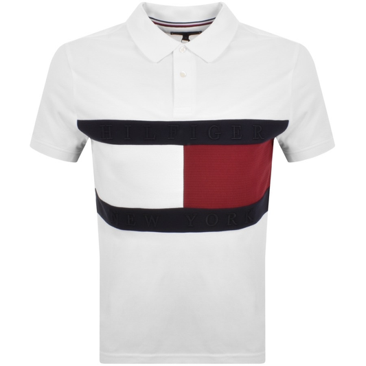 HILFIGER STRUCTURE FLAG REG POLO