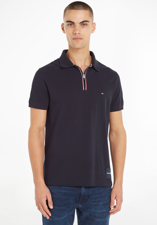 RWB ZIP TIP SLIM POLO