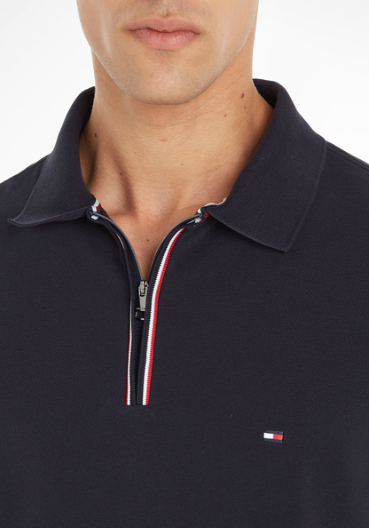 RWB ZIP TIP SLIM POLO