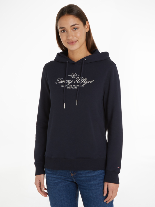 REGULAR HILFIGER SCRIPT HOODIE