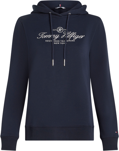 REGULAR HILFIGER SCRIPT HOODIE