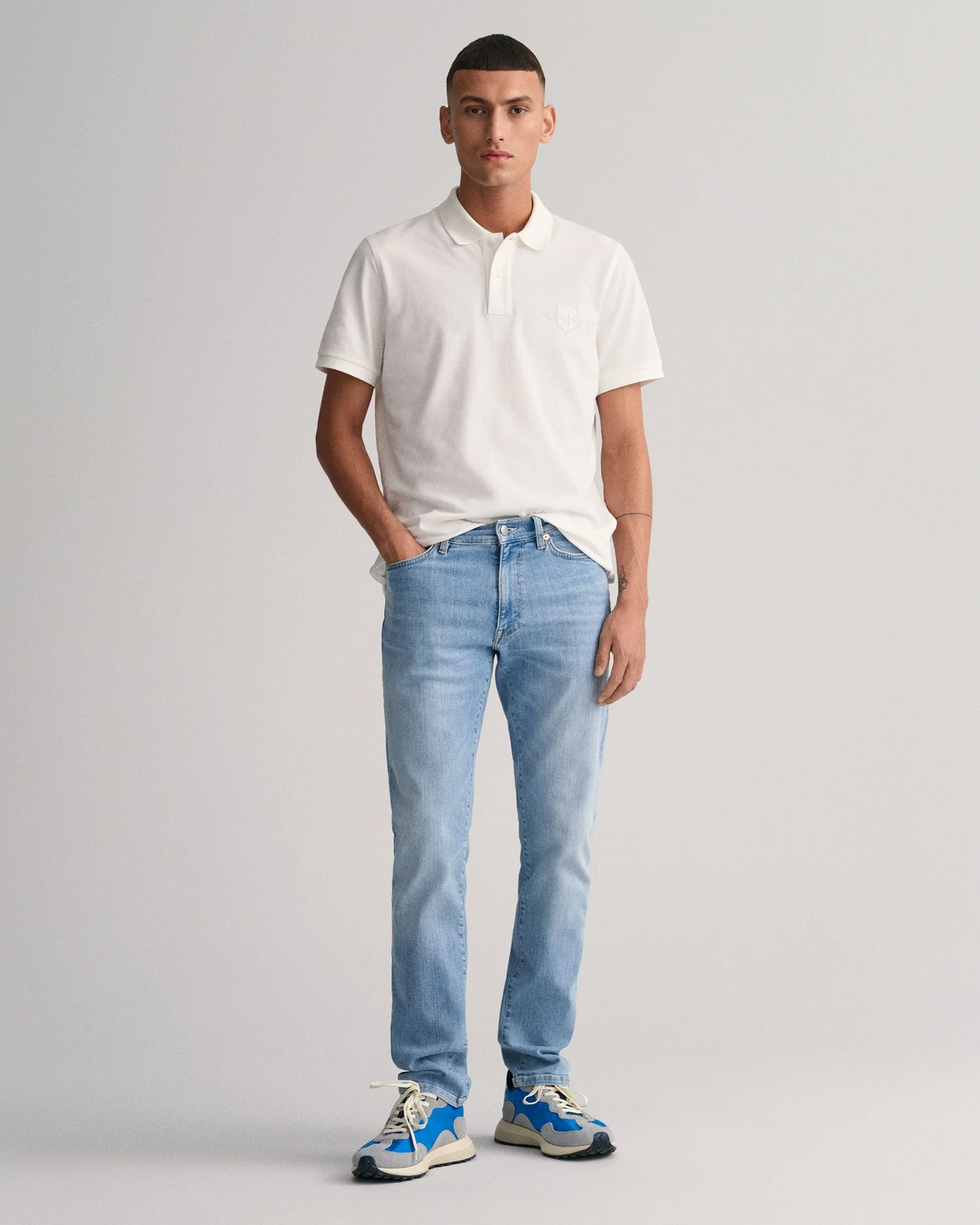 GANT Mavi Extra Slim Fit Jean Pantolon